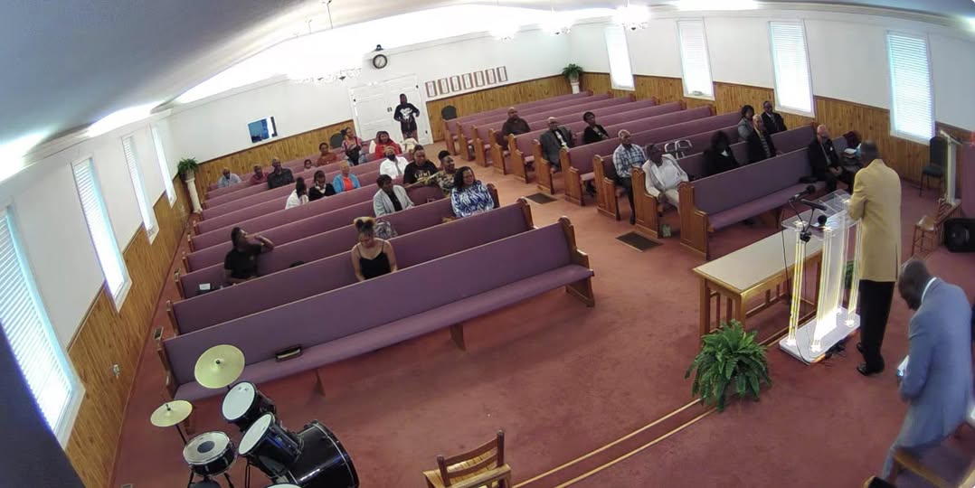 Congregation gathered for worship