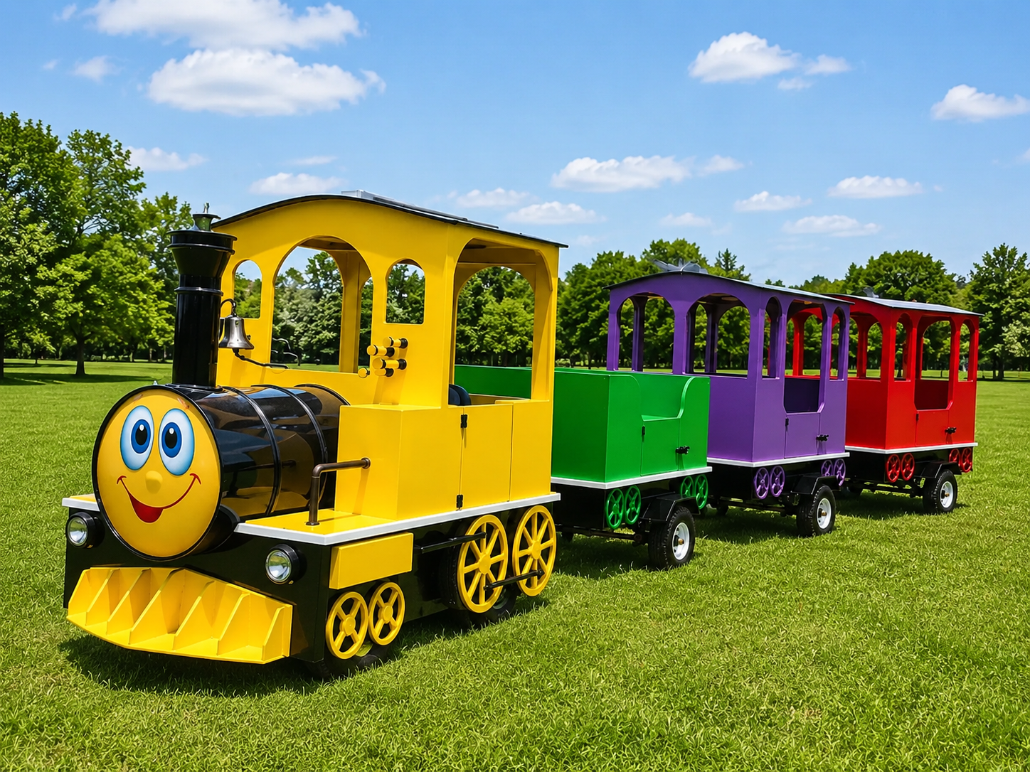 THE BELL EXPRESS TRACKLESS TRAIN